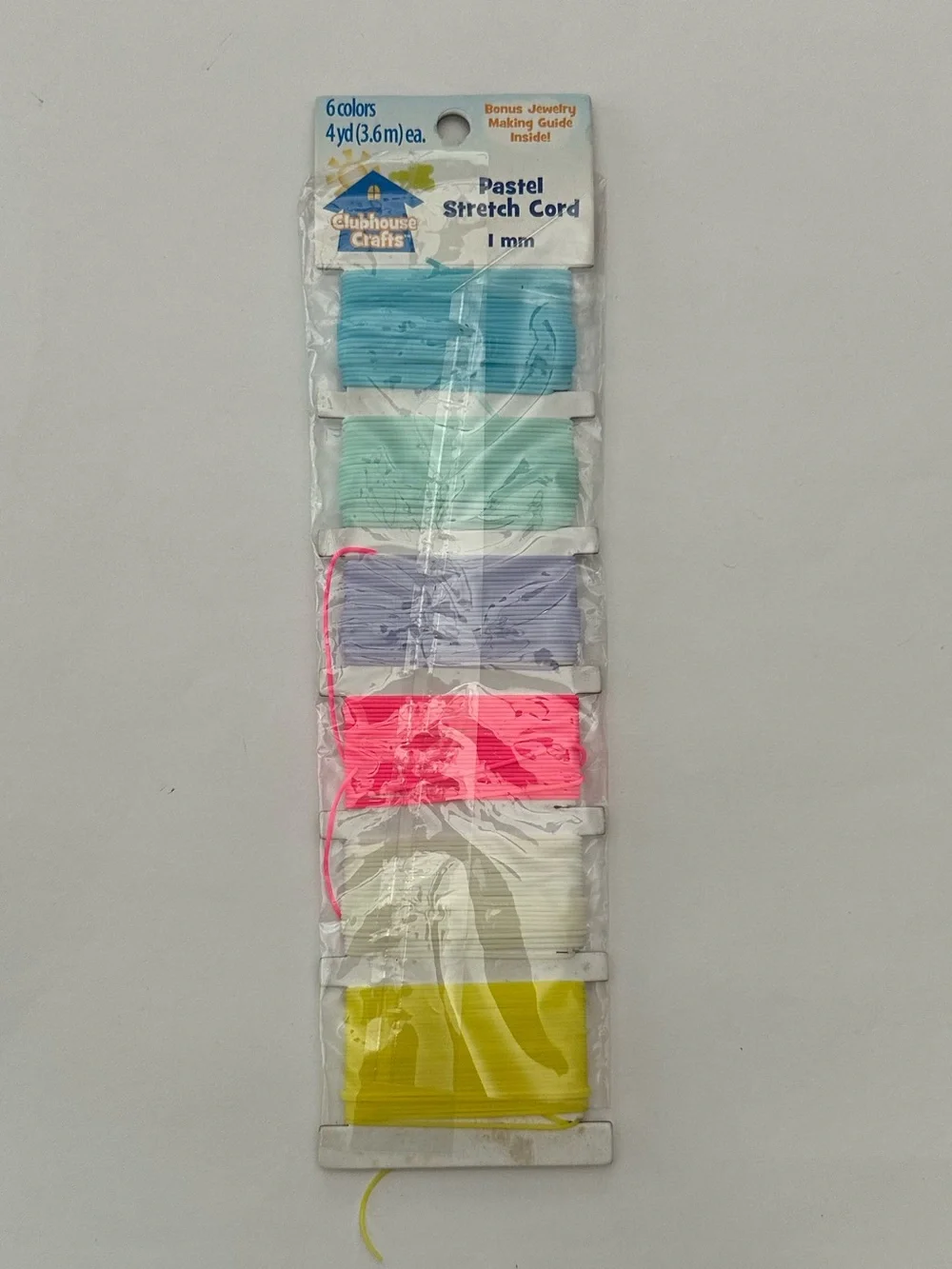 JoAnn Fabrics Braided Bubble Bead Stretch Cord Bracelet Bundle